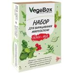 Набор для выращивания микрозелени VegeBox Селен+Йод «Микс» (редис, рукола, горчица)